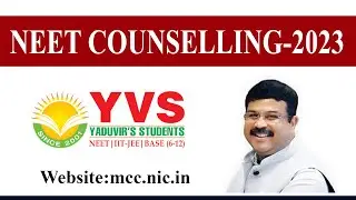 NEET COUNSELLING-2023 | MCC.NIC.IN - YVS Institute Laxmi Nagar Delhi