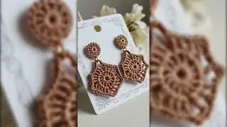 leather wire wrap gemstone earrings ideas   #wirewrap #jewelry #design #ideas  #earrings