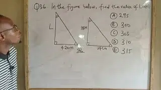 SOLUTIONS TO NECO 2023 MATHEMATICS OBJECTIVE QUESTIONS |36-40| ROAD TO 2024