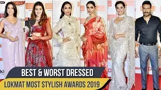 Lokmat Most Stylish Awards 2019 | Deepika, Malaika, Taapsee | Best & Worst Dressed