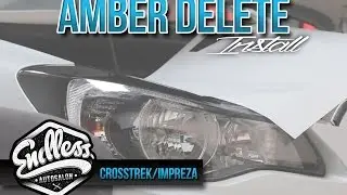 12 - 16 Impreza Crosstrek Amber Delete Install