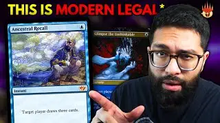 Playing Ancestral Recall In Modern - Visions Of Beyond Is Lit! | Dimir Mill | MTGO League Gameplay