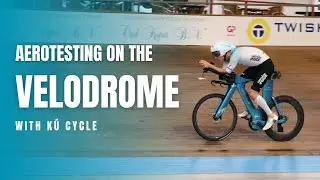 Trip to the velodrome for aerotesting with K&uacute; Cycle