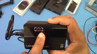Зарядное устройство USB C, LDNIO 100 Вт PD быстрое зарядное устройство GaN со светодиодным дисплеем!