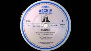 Bach, Brandenburg Concerto No 1, Trevor Pinnock
