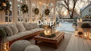 Cozy Winter Jazz | Расслабляющая рождественская музыка для снежных вечеров