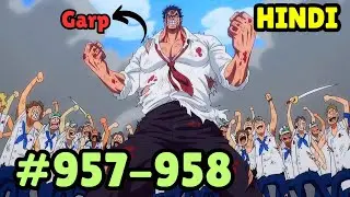 Onepiece | ep 957 & 958 explained in Hindi | 