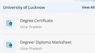 Lucknow University Download Your Degree and Diploma Certificate | LU DEGREE | DIGILOCKER|downloadnow