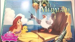 Disney The Little Mermaid Movie Collection Bedtime Story Book Read Along For Kids