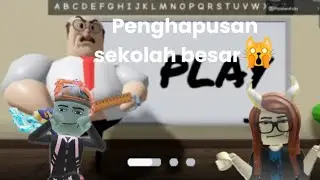 Kita melarikan diri dari sekolah dan dikejar sama bapaa😭😭🗿#Roblox#Like#School#Subsribe
