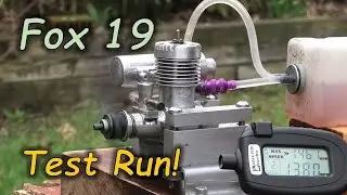 Fox 19 - 1973 Glow Engine - Run & Review