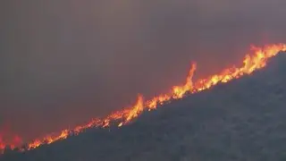 Update on Evans Canyon Fire, White River Fire