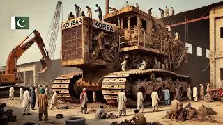 Korean Excavator Gets EPIC Rebuild by Pakistani Mechanics | Heavy Machinery Restoration 2026