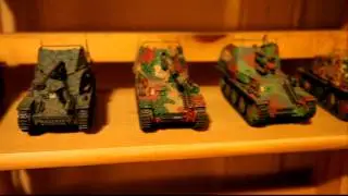 Model tank collection