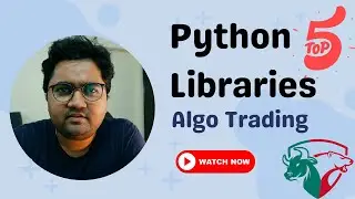 Top 5 [+1 Bonus] Python Libraries for Algo Trading #algotrading #python