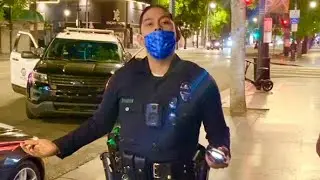 Best ID and mask refusal I seen today (EPIC FAIL) Hollywood CA