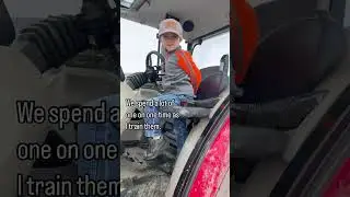 Best parts of kids driving tractors