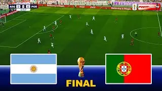 ARGENTINA vs PORTUGAL - FIFA WORLD CUP 2026 FINAL | Ft. Messi Ronaldo | Pes 21 Gameplay