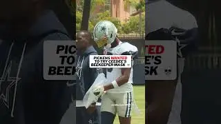 George Pickens was like "nah, I'm good" 😅 #nfl #cowboys