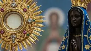 Rosário rezando com Irmão Sebastião com a Mãe Aparecida e a cem Ave Maria