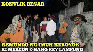 REY LAMPUNG PREMAN REMONDO AMBIL PAKSA TANAH KI MERCON 10 HEKTAR X APUNG SELON