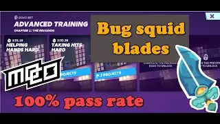 Moco Dojo Cheat?Bug? Squid Blades Make These Levels TOO EASY! | Supercell Mo.co