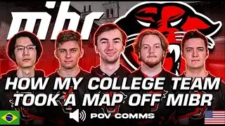 How My College CSGO Team took a map off MIBR... (ESEA Advanced Playoffs)