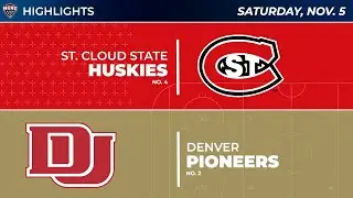 11/5/22 - St. Cloud State at Denver Highlights