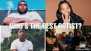 Who&rsquo;s the best artist ? Ft Lil baby, Rod wave , Rilo Rodriguez etc