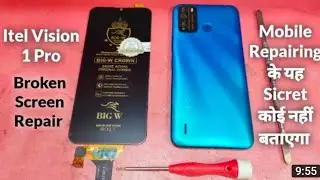 itel Vision 1pro Display Folder Replacement ll itel screen Display Repair ll mobile Glass Repair.