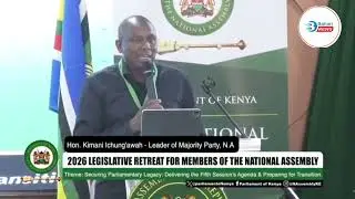 Kimani Ichungw'a calls for more collaborative work in Parliament despite party affiliation 
