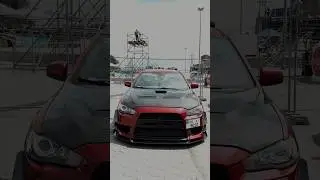 Лютый заряженный Mitsubishi Lancer X❤️На японском JDM стиле💫 #кармэджик #lancer10 #mitsubishi