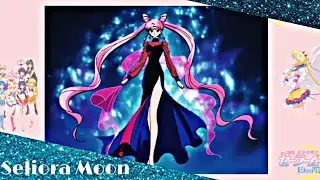 Chibiusa transforms into Black Lady🖤💃🏻| Eng Dub
