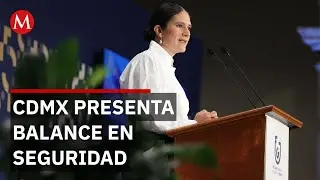 Fiscalía de la CdMx presenta primer informe de resultados en seguridad y justicia