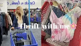 come thrift with me for SPRING🌸 QUICK 30 MINUTES CHALLENGE!
