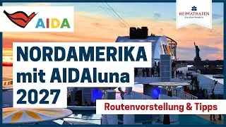 Alex' Reisetipps | Nordamerika mit AIDAluna 2027