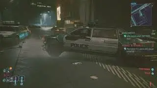 Cyberpunk blue lives matter