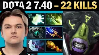 Faceless Void — профессиональный керри с Butterfly и MKB — геймплей Dota