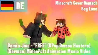 🎶 FREE - Rumi & Jinu (KPop Demon Hunters) - Minecraft Animation Clip | Minecraft Cover Deutsch 🇩🇪