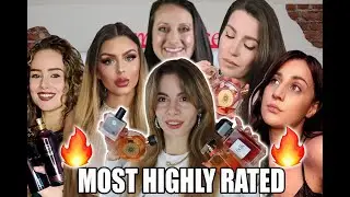 TOP 5 MOST HIGHLY RATED NICHE PERFUMES by FEMALE INFLUENCERS on YOUTUBE