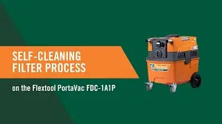 Flextool Dust Collector FDC-1A1P - Auto-Pulsing Self-Cleaning Filter Process
