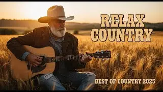 Best Relax Classic Country &ndash; Unplugged Guitar Session in the Wheat Field | Nostalgic | Timeless
