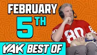 Puppies From the Official Puppy Bowl Come in and Yak | Best of The Yak 2-5-26