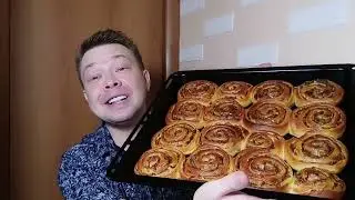  ПУХОВЫЕ БУЛОЧКИ с ЯБЛОКАМИ! Проще простого!