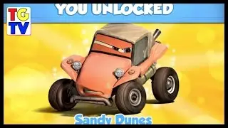Disney Pixar Cars RS 500 Sandy Dunes Unlocked | Cars Fast as Lightning
