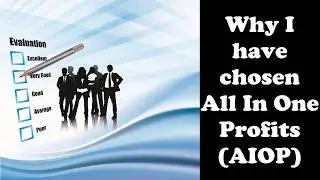 Why I have chosen All In One Profits