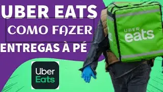 #Dinheiro #RendaExtra  COMO FAZER ENTREGAS A P&Eacute; E GANHAR DINHEIRO!!UberEats.