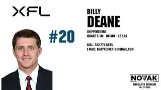 Billy Deane # 20 K
