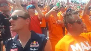 Max verstappen tribune F1 Oostenrijk 2017