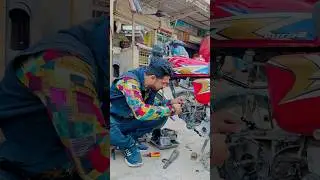 Honda 125 Ki Cam Kharab Ho Gai Poyon Oil #shorts #shortvideo